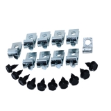 1972-1977 Camaro Fuel Line Clip Kit 10 PC (3/8 No Return) Image