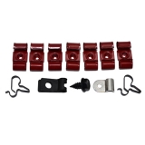 1967 Chevy 2 Nova Brake Line Clip Kit 11 PC Image