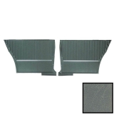 1964 Chevelle Coupe Rear Door Panels, Pre-Assembled, Light Blue Image