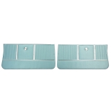 1964 Chevelle Front Door Panels, Pre-Assembled, Light Blue Image