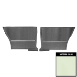 1964 Chevelle Coupe Rear Door Panels, Pre-Assembled, White Image