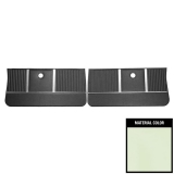 1964 Chevelle Front Door Panels, Pre-Assembled, White Image