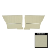 1964 Chevelle Coupe Rear Door Panels, Pre-Assembled, Light Fawn Image