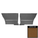 1964 Chevelle Coupe Rear Door Panels, Pre-Assembled, Saddle Image