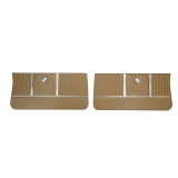 1964 Chevelle Front Door Panels, Pre-Assembled, Saddle Image