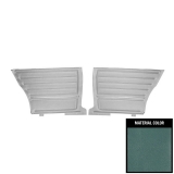1965 Chevelle Coupe Rear Door Panels, Pre-Assembled, Light Blue Image