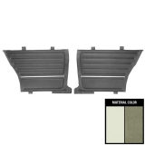 1965 Chevelle Coupe Rear Door Panels, Pre-Assembled, Fawn Two-Tone Image