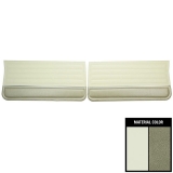 1965 El Camino Front Door Panels, Pre-Assembled, Fawn Two-Tone Image