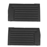 1967 Chevrolet Convertible Rear Door Panels, Unassembled, Black Image