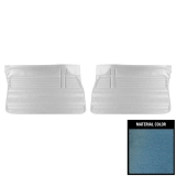 1968 Chevelle 2 Door Sedan Front Door Panels, Unassembled, '68 Blue Image