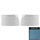 1968 Chevelle 2 Door Sedan Front Door Panels, Unassembled, Light Blue Image