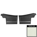1968 Chevelle Convertible Rear Door Panels, Pre-Assembled, Pearl Image