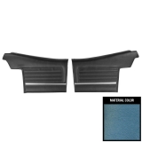 1968 Chevelle Convertible Rear Door Panels, Pre-Assembled, '68 Blue Image