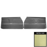 1969 Chevelle Coupe Front Door Panels, Pre-Assembled, Light Green Image