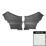 1969 Chevelle 2 Door Coupe Rear Door Panels, Preassembled, White Image