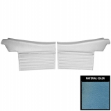 1969 Chevelle Convertible Rear Door Panels, Pre-Assembled, Light Blue Image