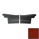1970 Chevelle Convertible Rear Door Panels, Pre-Assembled, Red Image