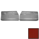 1970 Chevelle Front Door Panels, Pre-Assembled, Red Image