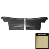 1970 Chevelle Convertible Rear Door Panels, Pre-Assembled, Gold Image