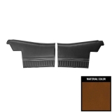1972 Chevelle Convertible Rear Door Panels, Pre-Assembled, Tan Image