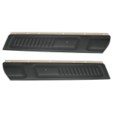 1972 Camaro Standard Front Door Panels, Black M10 Image