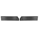 1981-1987 El Camino Pre-Assembled Front Door Panels, Maroon 01 Image