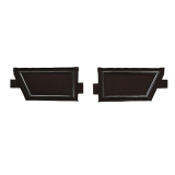 1981-1987 Buick Regal Limited 2dr Rear Door Panels, Black 05 Image