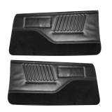 1986 Camaro Vinyl Front Door Panels, Black 70 Image