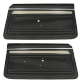 1969 Nova Custom Front Door Panels, Black Image