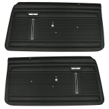 1971-1972 Nova Standard Front Door Panels, Blue Image