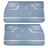 1971-1972 Chevelle PUI Platinum Edition Front Door Panels, Pre-Assembled, Blue Image