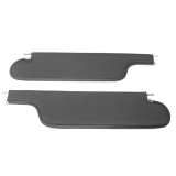 1968-1969 Chevelle Coupe Sun Visors, Dark Blue Ribbed Grain Image