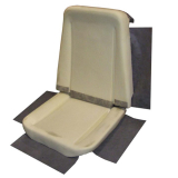 1966-1970 Chevrolet Bucket Seat Foam Made In USA Image