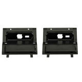 1969 Camaro Dash Bulb Holder Plates Kit 2pc Image