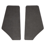 1982-1992 Camaro Coupe Headliner Sail Panels, Maroon Image