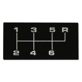 1968-1972 El Camino 6 Speed Shift Pattern For Tremec Image