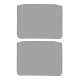 1982-1992 Camaro T-Top Sun Shades, Oxford Gray Image