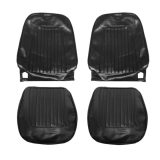 1967-1968 Camaro Standard Bucket Seat Covers, Black Image