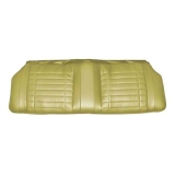 1968 Camaro Coupe Deluxe Rear Seat Covers, Ivy Gold Image