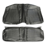 1969 Camaro Coupe Standard Rear Seat Covers, Dark Metallic Green Image