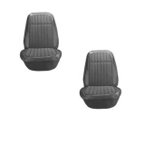 1969 Camaro Deluxe Comfortweave Bucket Seat Covers, Black Image