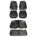 1969 Camaro Coupe Standard Bucket Seat Cover Kit, Black Image