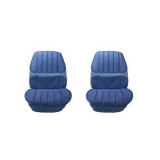 1970 Camaro Deluxe Comfortweave Bucket Seat Covers, Black M10 Image