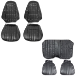 1971-1973 Camaro Standard Seat Cover Kit Black Image