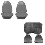 1974-1976 Camaro Standard Seat Cover Kit Black Image