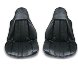 1974 El Camino Front Swivel Bucket Seat Covers, Jade Green M19 Image