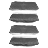 1964 Chevelle Convertible Bench Seat Cover Kit, Black Image