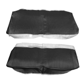 1964 Chevelle Coupe Rear Seat Covers, Black Image