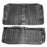 1970 Chevelle Convertable Rear Seat Covers, White Image
