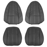 1976 Nova Custom Bucket Seat Covers, Black Image